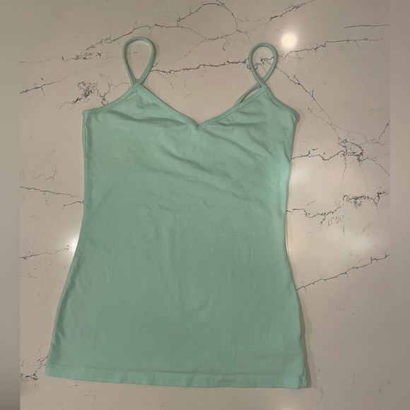 Woman’s Mint V- Neck Cami - Picture 1 of 3